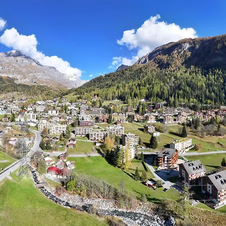 公寓 Wohnungen Matterhorn & Aletschhorn Im Valere B Leukerbad 洛伊克巴德